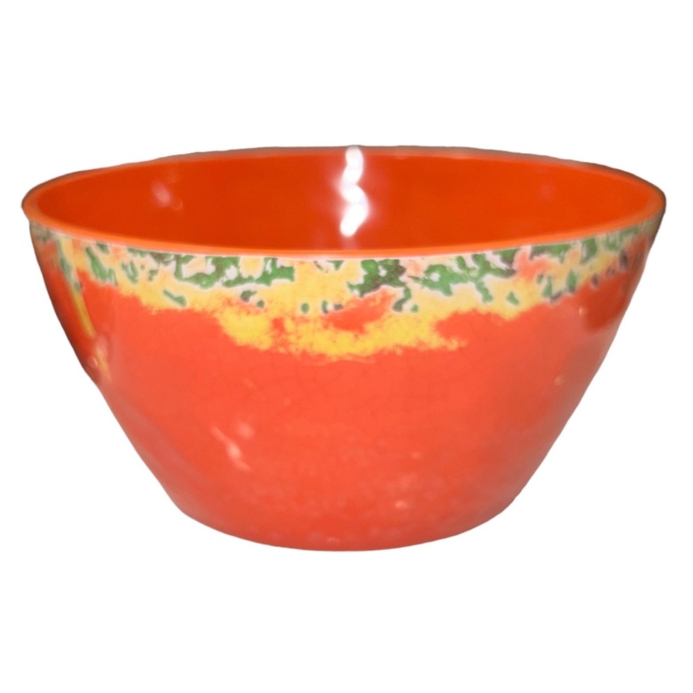 Three small Tommy Bahama melamine plastic salad bowls‎